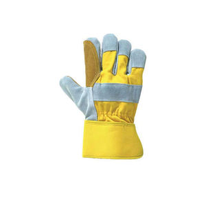 2025 gants de travail en cuir fendu de vache gants de gréeur canadiens de sécurité industrielle en cuir pour gants de travail robustes - Product Image 2