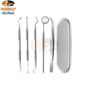 Juego de Instrumentos de Exploración Dental Manuales de Acero Inoxidable de Alta Calidad Personalizados, Espejo Dental con Certificación CE, Herramientas para el Cuidado Dental - Product Image 2