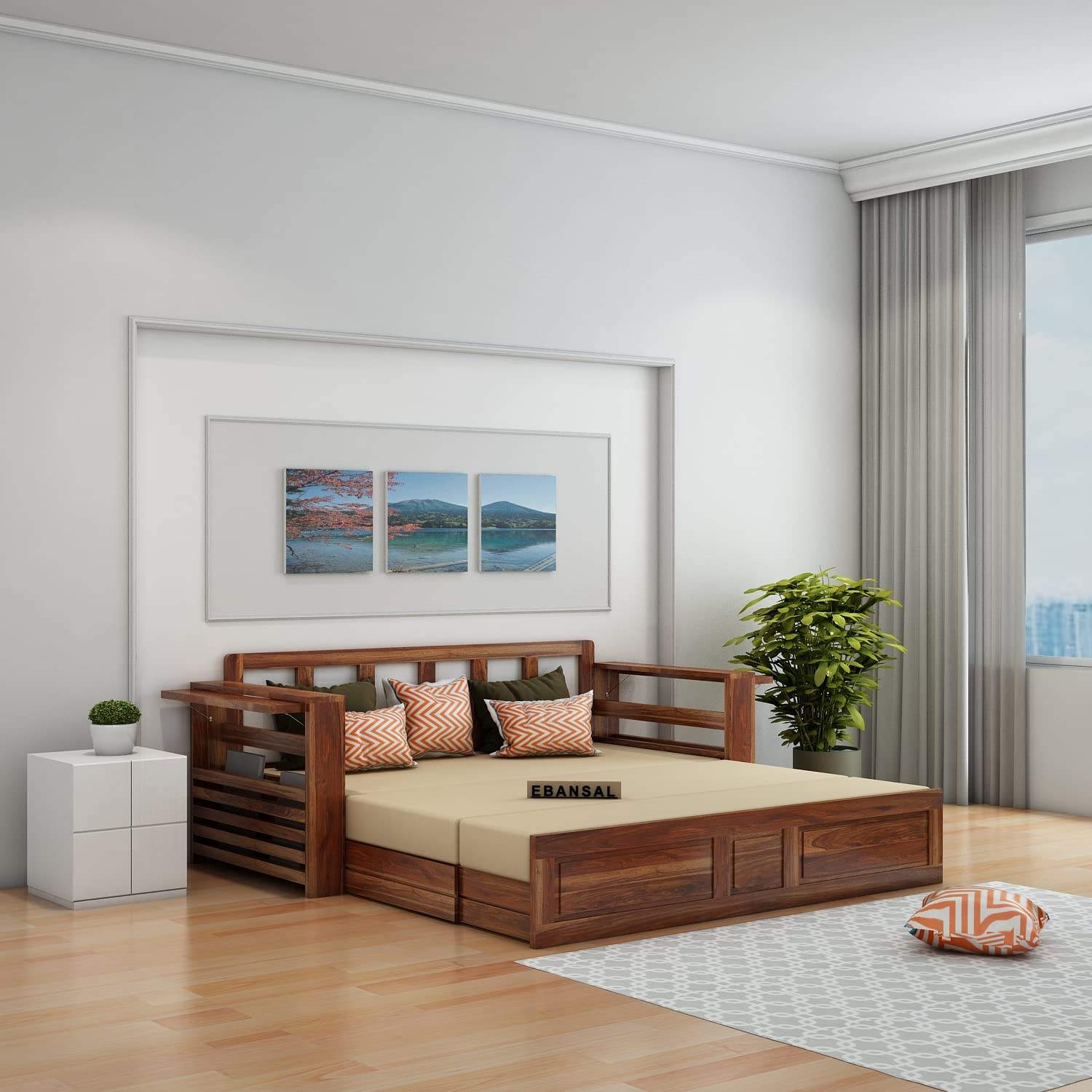 สีน้ำตาล