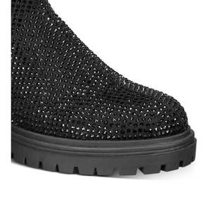 INC International Concepts Stivaletti da donna Beslana con suola a denti di cavallo, colore nero, taglia 5M - Product Image 3