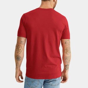 T-shirts à manches courtes en coton tri-mélange pour homme et femme, coupe ajustée, unisexe, N6210, pour vêtements de niveau - Product Image 2