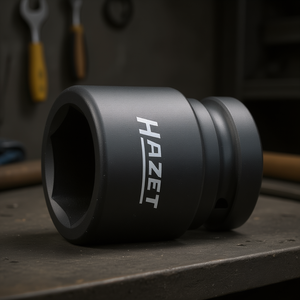 Hazet 6-Point Square <b>Impact</b> <b>Socket</b> 1'' Short - Product Image 3