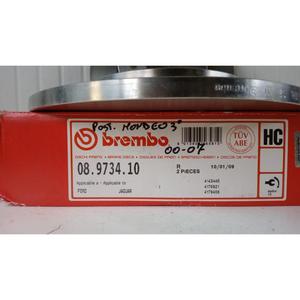 Paire de disques de frein arrière FORD Mondeo Berline 4ème Série (03>05) 4143445 Essence - - Product Image 5