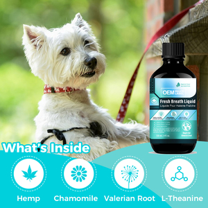 OEM 120mL liquido per alito fresco per animali domestici prodotto per la toelettatura degli animali domestici - Product Image 5