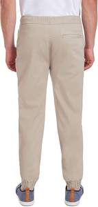 กางเกงจ็อกเกอร์ผ้าแคนวาสเอวสูงแฟชั่นล่าสุดสำหรับผู้ชาย กางเกงลำลองลายทางทรงหลวม น้ำหนักเบา เหมาะสำหรับใส่ออกกำลังกาย - Product Image 6