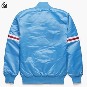 Chaquetas Varsity de Satén de Alta Calidad para Hombre, Transpirables, Talla Grande, Estilo Varsity, Chaqueta de Béisbol de Satén para Invierno - Product Image 2