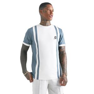 Ensemble d'été deux pièces à manches courtes sublimé pour hommes OEM personnalisé ensemble t-shirt et short en coton pour hommes - Product Image 3