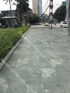 กระเบื้องปูหินปูนสีเขียวมอสที่ทันสมัยเคลือบด้วยค้อนสำหรับใช้งานกลางแจ้งและภายนอกจากเวียดนาม - Product Image 6