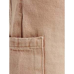 Pantalones Cargo Casuales de Corte Holgado para Mujer con Pierna Recta y Bolsillos Prácticos para Uso Diario - Product Image 5