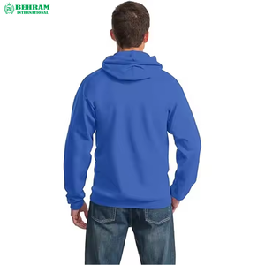Sweat à capuche streetwear de haute qualité 250g en polaire/coton, coupe classique, décontracté, séchage rapide, respirant, hiver - Product Image 1