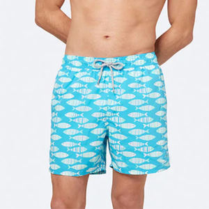 Short de jogging personnalisé OEM Short de bain d'été Short de plage à séchage rapide pour hommes Style fitness Motif sublimé - Product Image 3