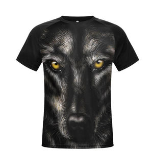 Top Design Impression Personnalisée Logo D'été À Manches Courtes T-shirt Sublimation Vierge 100% Polyester Streetwear Chemises - Product Image 4