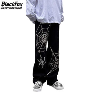 กางเกงวอร์มทรงหลวมแบบยูนิเซ็กซ์ น้ำหนักเบา สไตล์ดิสเทรส สำหรับใส่ในชีวิตประจำวัน ผลิตจากผ้าฝ้ายผสม ระบายอากาศได้ดี เป็นมิตรกับสิ่งแวดล้อม ทนทาน คุณภาพดีเยี่ยม - Product Image 3