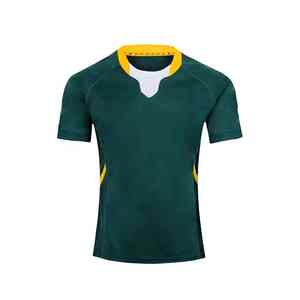 Camiseta de fútbol americano Malla de poliéster transpirable Uniforme de rugby Diseño Camiseta de camisetas de rugby transpirable y de secado rápido - Product Image 4