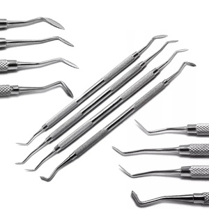 Elevador de periostio Landolt, Punta curva, elevador ortopédico alemán de acero inoxidable de 7 ", proveedores de hospitales - Product Image 3