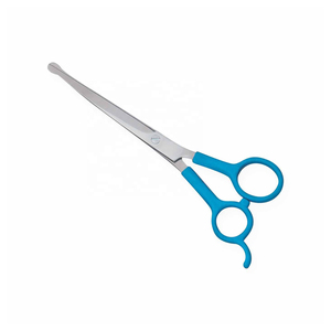 Herramienta de peluquero Tijeras de peluquería Precio bajo Acero inoxidable con mango de plástico Punta de hoja afilada - Product Image 1