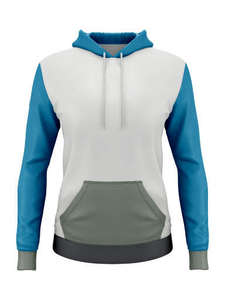 Sweat à capuche à manches longues pour femmes de haute qualité du meilleur fabricant avec logo personnalisé pull de couleur unie col à capuche à bas prix - Product Image 3