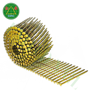 ตะปูม้วนเหล็กพร้อมห่วงหัวตาหมากรุกสกรูก้านเรียบผลิตจากเวียดนามราคาไม่แพง - Product Image 3