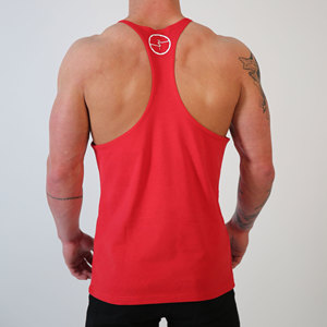 Débardeur tricoté personnalisable pour homme en coton/fibre de bambou, couleur unie, respirant, séchage rapide, coupe ajustée, décontracté, pour la gym et la course, confortable - Product Image 6