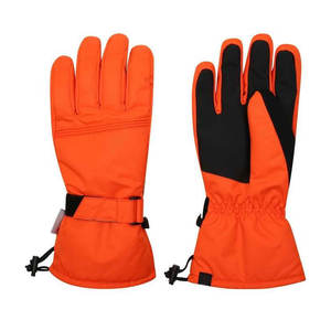 Gants de ski en cuir de qualité supérieure pour hommes et femmes imperméables et chauds avec écran tactile pour le ski et le snowboard - Product Image 5