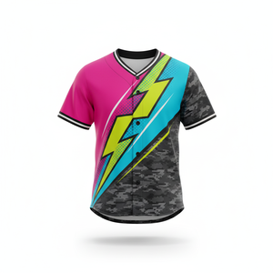 Dernier maillot de baseball personnalisé de haute qualité bas quantité minimale de commande Nouveau design Sublimation Impression numérique Summer Baseball Softball Wear Baseball - Product Image 1