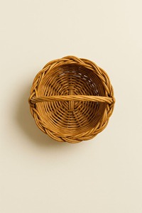 Cesta Tejida a Mano con Asa, Cestas de Almacenamiento Hechas a Mano, Modernas y Multifuncionales, Artex Green Earth, Hecho en Vietnam - Product Image 3