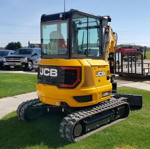 JCB 35Z-1รถขุดตีนตะขาบขนาดเล็กที่ใช้5ton น้ำหนักการดำเนินงานกับแกนหลักส่วนประกอบเครื่องยนต์มอเตอร์ที่แนบมาถังปั๊ม - Product Image 5