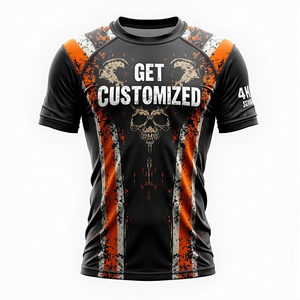 Vêtements de gym Rash Guards sublimés Vente en gros Équipement personnalisé MMA pour l'entraînement sportif de combat et la performance athlétique - Product Image 6