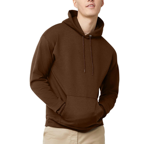 100% coton lourd hommes à capuche Streetwear surdimensionné pull sweat avec goutte épaule Logo personnalisé pour l'hiver - Product Image 1