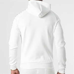 Survêtement décontracté à sublimation pour hommes, avec design personnalisé, à fermeture éclair dernier cri pour hommes avec logo personnalisé, nouvel arrivage en gros - Product Image 3