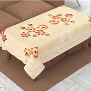 Mantel de algodón personalizado rectangular de alta calidad, resistente a las arrugas antiencogimiento con características impermeables y decorativas - Product Image 1