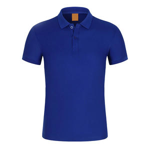 Hombres de alta calidad 100% de algodón de manga corta para la camisa de secado rápido transpirable ecológico 3D patrón de punto de tela de diseño sólido - Product Image 2