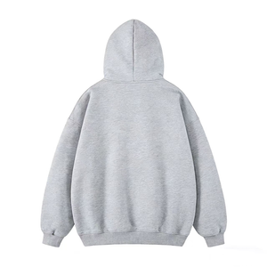 Pull à capuche en coton 100% tissé, style universel pour hommes et femmes, style rétro, fissures, logo personnalisé - Product Image 2