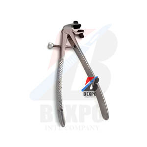 Pince de dissolvant de couronne d'essai Pince supérieure Instruments dentaires Mâchoires en silicone acier inoxydable chirurgical - Product Image 3