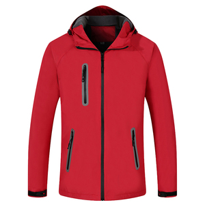 Veste Softshell pour homme taille adulte très demandée, service OEM disponible en gros, fournisseur fabricant, veste coupe-vent chaude - Product Image 3