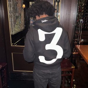 ชุดเสื้อฮู้ดกันหนาวกางเกงผ้าฟลีซของผู้ชายชุดมีฮู้ดผ้าคอตตอน100% แบบดิจิตอลสไตล์วินเทจ - Product Image 4