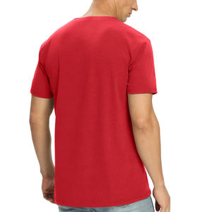 Camiseta de Punto con Letras para Hombre, de Secado Rápido, Cómoda, de Media Manga, con Logotipo Personalizado, Top Ranking, 100% Algodón - Product Image 6