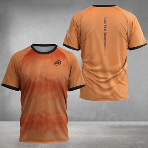 Boutique moda tenis deportes manga corta verano nuevos hombres Fitness deportes transpirable camiseta hombres secado rápido Top - Product Image 3