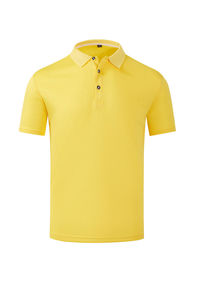 Vente directe d'usine T-shirt polo grande taille pour hommes avec logo personnalisé et taille T-shirt polo vintage de couleur unie à manches courtes - Product Image 5