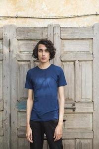 T-shirts en bambou pour hommes à motif imprimé uni et uni avec demi-manches et col rond de différentes couleurs, tailles et styles - Product Image 4
