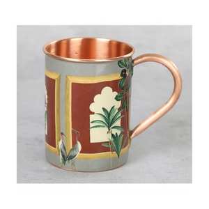 Tasse Mule en cuivre la plus vendue poignée en laiton tasses Mule de Moscou commande en gros avec gobelet en cuivre pur minimaliste de haute qualité sans plomb - Product Image 3