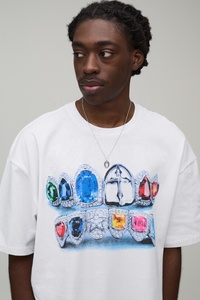 Camiseta Extra Grande de Alta Calidad para Hombre, Diseño Gráfico Impreso, 100% Algodón Tejido, Impresión Personalizada al por Mayor - Product Image 2