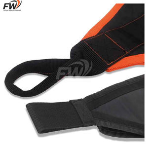 Correas abdominales ajustables para entrenamiento, accesorios de gimnasio, compresión acolchada, correa para dominadas, fuerza muscular abdominal - Product Image 5