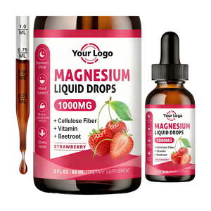 Integratore di Magnesio Glicinato OEM con Ashwagandha, L-Teanina e Camomilla - Supporto per Riduzione dello Stress, Ossa, Muscoli e Umore - Vegano - Product Image 1