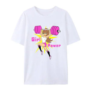 OEM personalizado 100% algodón 300gsm diseño y tamaño verano cuello redondo ajuste regular manga corta serigrafiado gráfico camiseta - Product Image 1