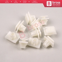 BCF2088 10 pièces de clips de moulures de garniture extérieure pour portes avant et arrière pour 75315 STK A01