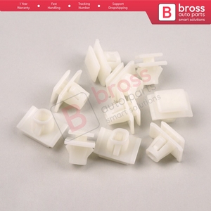 BCF2088 10 Pieces Front Rear Door Exterior <b>Trim</b> Moulding <b>Clip</b> for 75315 STK A01 - Product Image 4