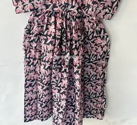 Qualité d'exportation indienne grande taille robes pour femmes robe d'été formelle en coton disponible au prix de gros