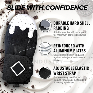 Guante de Deslizamiento para Béisbol Personalizado, Protección para las Manos, Ajuste Ergonómico, Acolchado Anticolisión, Equipo de Seguridad Deportiva, Guantes de Deslizamiento - Product Image 2