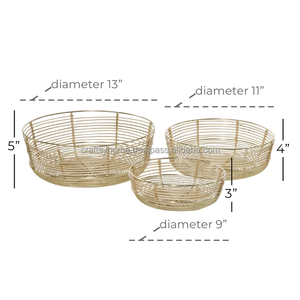 Bol rond en fer pour ustensiles de cuisine de table avec design américain martelé de couleur or pour servir le riz et la salade en mélangeant à la main - Product Image 6